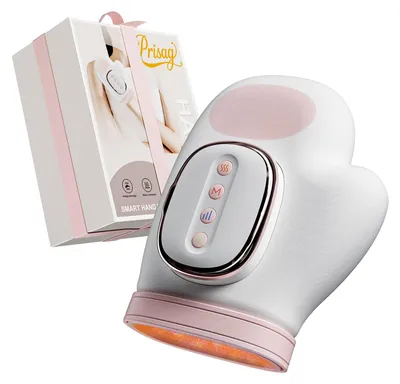 Produktbild von Prisag Handmassagegerät Rosa Mit Wärme, 3Modi & 5 Intensitätsstufen