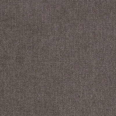 A close-up view of a dark brown fabric texture.
