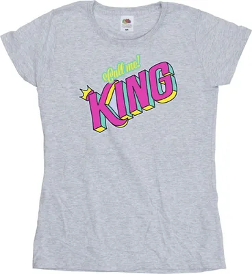 Produktbild von Disney - "The Lion King Classic King" T-Shirt für Damen BI25306 (XL) (Grau)
