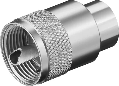 Image de Wentronic Connecteur UHF pour câble max. 10 mm, 10 mm - RG 213/U
