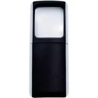 Produktbild von WEDO Lupe schwarz 3-fach, Ø 13,3 cm