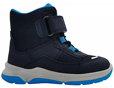Image de Superfit, chaussures pour garçons, bottes d'hiver, chaussures d'escalade, couleur bleue, chaussures de loisirs