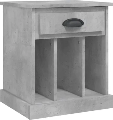 Obrázek produktu pro vidaXL Noční stolek betonový šedý 43x36x50 cm