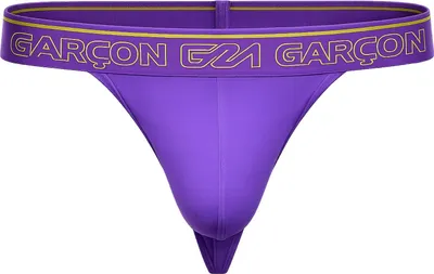 Produktbild von Garçon - Herren Thongs Unterwäsche - Thong Purple - 1x Größe M