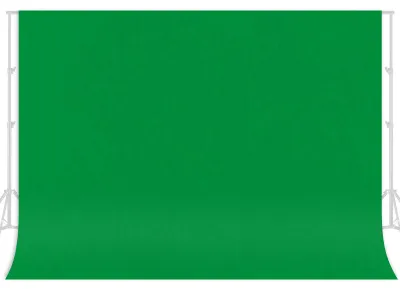 Imagen del producto de Fondo verde plegable, de 1,5 x 2,1 metros, con trípodes, para fotografía
