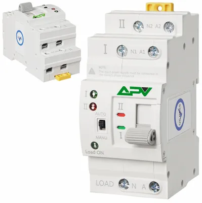 Produktbild von Dual Power Automatischer Transferschalter Umschalter  Wahlschalter 2P 40A PV