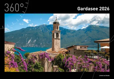 Produktbild von Gardasee Kalender 2026, Premium Wandkalender mit 13 Monatsmotiven, 50 x 35 cm