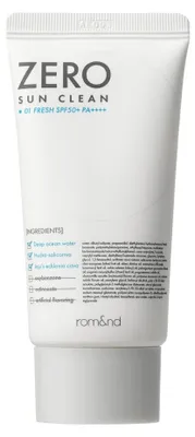 Produktbild von Zero Sun Clean Sonnencreme fü r Gesicht SPF50+ PA+ + + + 01 Fresh 50ml