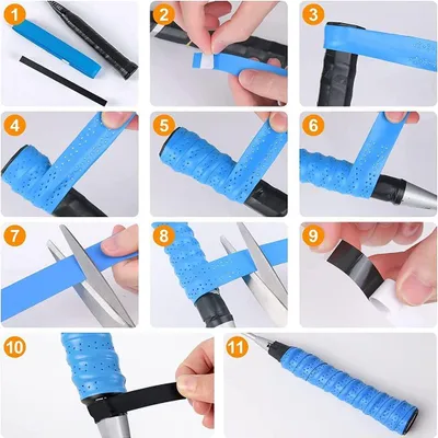 Produktbild von Gripband Anti-Rutsch Überzug für Badminton-, Tennis- und Squashschläger