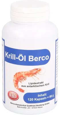 Produktbild von Krill-Öl Berco Kapseln, 120 St. Kapseln