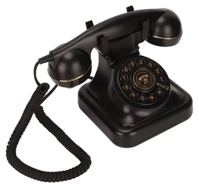 Obrázok produktu pre Vintage telefón, retro telefón v európskom štýle s káblom