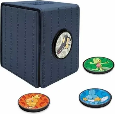 Zdjęcie produktu dla Ultra Pro - Alcove Click Deck Box dla Pokémon, motyw: Hoenn