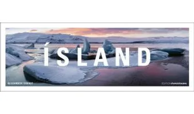 Produktbild von Immerwährender Island Panorama-Kalender 110 x 39 cm