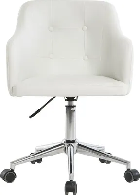 Produktbild von Miliboo - Design-Bürosessel PolyurethanWeiß BALTIK