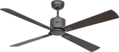 Obrázek produktu pro Energeticky úsporný stropní ventilátor Eco Neo III 132 cm čedičově šedé lopatky wenge / stříbrně šedá s dálkovým ovládáním