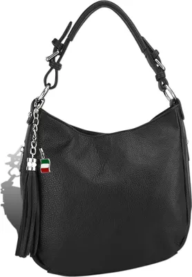 Produktbild von Florence Tasche schwarz Leder Shopper D2OTF134S
