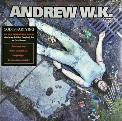 Obrázok produktu pre Andrew W.K. - God Is Partying (White Vinyl) (LP)