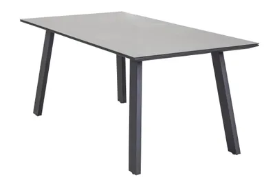 Produktbild von LC Garden Sunrest Esstisch Aluminium/Glaskeramik Beton Optik 180x90 cm