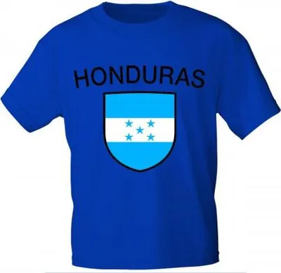 Produktbild von T-Shirt mit Print - Honduras - 76363 royalblau Gr. S-XXL Größe - XL