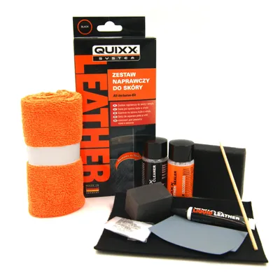 Zdjęcie produktu dla Quixx Leather - Zestaw Do Naprawy Czarnej Skóry