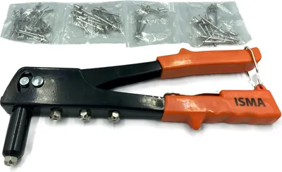 Produktbild von Nietzange 240mm für Aluminiumnieten 2,4-3,2-4,0-4,8 mm, inkl. Nieten-Set