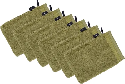 Produktbild von 6er Pack Waschhandschuh Belief von der Marke Vossen 22 x 16 cm