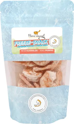 Produktbild von ILMC - Freeze-Snack für Katzen - Grönlandgarnelen (gefriergetrocknet) - 25 g