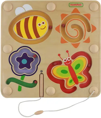 Obrázek produktu pro MASTERKIDZ Magnetické Bludiště Svět Hmyzu - Tabulka