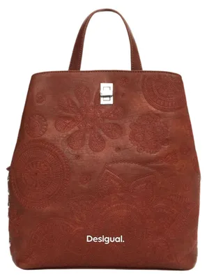 Imagen del producto de Mochila mini "Dejavu Sumy" de Desigual, color camel