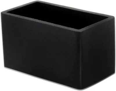 Produktbild von Famanu Stuhlbeindoppen Rechteckig - 1" x 2" - 25 x 50 mm