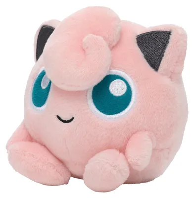 Produktbild von Pokemon Pummeluff Kuscheltier - 9 cm Plüschtier Jigglypuff