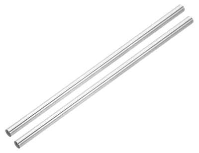 2 starre Führungsstangen 10x300 mm verchromt HRC50