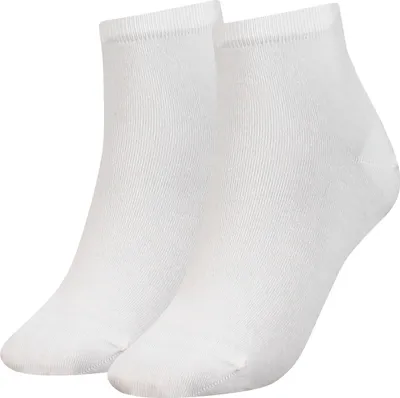 Produktbild von Tommy Hilfiger damessokken Casual Short (2-pack), korte sokken katoen, wit