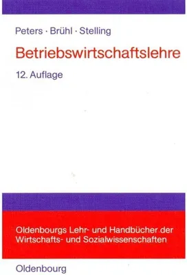 Produktbild von Betriebswirtschaftslehre