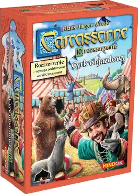 Obrázek produktu pro Carcassonne 10 - Putovní cirkus 2. vydání