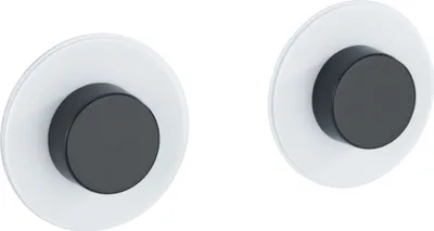 Produktbild von WENKO Kunststoff Static-Loc® Plus Adapter Jet in Schwarz  6 x 1 x 6 cm