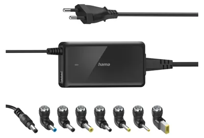 Image de HAMA Alimentation pour ordinateur portable universel 100-240V 19V/65W 8x adaptateur