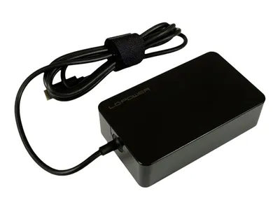 Obrázek produktu pro LC Power LC-NB-PRO-65-C - Netzteil - Wechselstrom 110-240 V - 65 Watt - Schwarz (LC-NB-PRO-65-C)