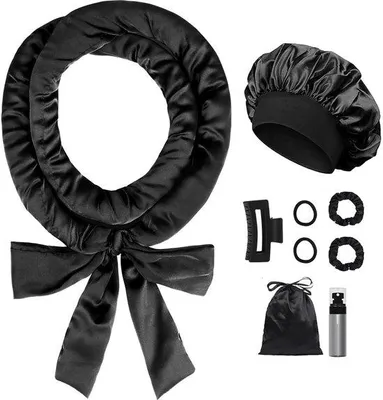 Produktbild von Rasen-Kit ohne Wärme mit Satin-Schlafhaube und Accessoires