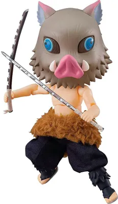 Immagine prodotto di Demon Slayer: Kimetsu no Yaiba Nendoroid Doll Action Figure Inosuke Hashibira 14 cm