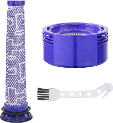 Produktbild von V8 Filter für Dyson, V7 V8 Vorfilter und HEPA-Nachfilter-Kit für Dyson V7, V8 Animal Absolute Akku-Vakuum Staubsauger Ersatzteile
