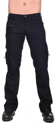 Obrázok produktu pre Čierne nohavice Black Pistol Jeans – bojové nohavice, veľkosť 32