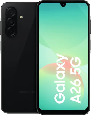 Image de Samsung Galaxy A26 5G, 17 cm (6.7"), 6 Go, 128 Go, 50 MP, Android 15, Schwarz