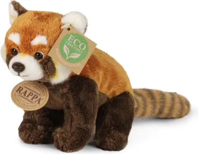 Immagine prodotto di RAPPA Peluche panda rosso 18 cm ECO-FRIENDLY