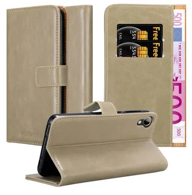 Immagine prodotto di Cadorabo cover per HTC Desire 10 LIFESTYLE / Desire 825 cover protettiva in marrone cover per cellulare cover a libro case case