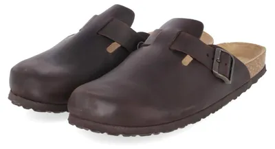 Produktbild von Soft Steps Herren Clogs Braun Glattleder Größe: 48