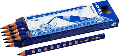 Zdjęcie produktu dla Lyra Groove, B, Niebieski, Trójkątny, 1 cm, 1 szt.