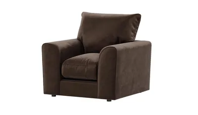 Produktbild von SLF24 - Sessel Dillon Velvet - braun - Kronos 6