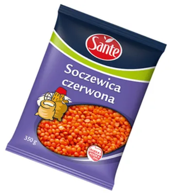 Zdjęcie produktu dla Soczewica Czerwona 350 g SANTE