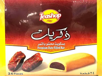 Produktbild von Thikrayat - Arabische Dattelkekse - Kekse mit Dattelfüllung 504g (24x 19g)